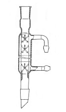 Дефлегматор с рубашкой охлаждения ДРО