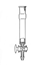 Колонка хроматографическая с краном КХК