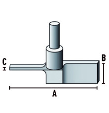 Мешалка пропеллерная 2-х лопастная (двухуровневая)