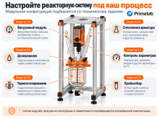 Лабораторная реакторная система Primelab Модуль