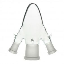 Колба остродонная с тремя горловинами. Производитель: Primelab