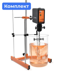 Комплект: верхнеприводная мешалка ТМ-50 + штатив PL-01 + мешальник