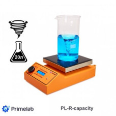 Комплект:  магнитная мешалка PL-R-Capacity + датчик PT1000 + штатив Primelab