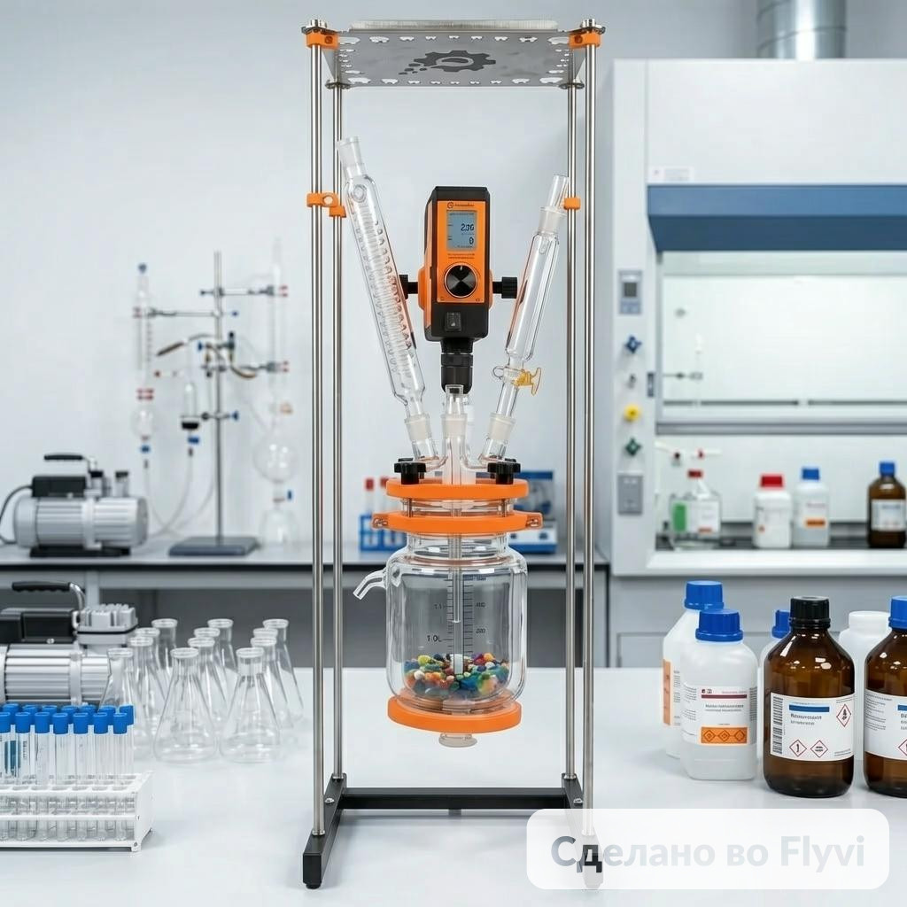 Лабораторный реактор RP 3L Primelab | Модульная реакторная система с вакуум-контролем |