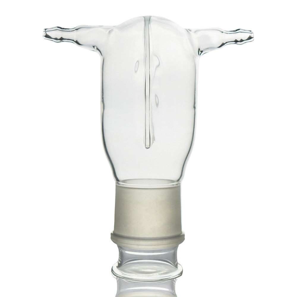Склянка Тищенко для промывки газов через сыпучие вещества. Primelab